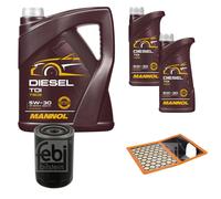 FEBI BILSTEIN Controllo Set 7L MANNOL Diesel TDI 5W-30 Per Iveco Daily V