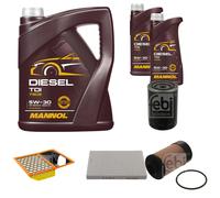 FEBI BILSTEIN Controllo set 7L MANNOL Diesel TDI 5W-30 per Iveco Tutti giorni V