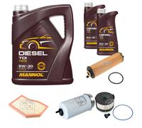 FEBI BILSTEIN Controllo Set 7L MANNOL Diesel TDI 5W-30 Per Mercedes-Benz GLA