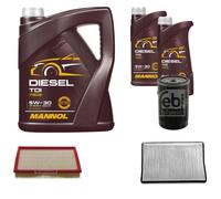 FEBI BILSTEIN Controllo Set 7L MANNOL Diesel TDI 5W-30 Per VW Passat Variant