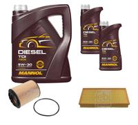 FEBI BILSTEIN Controllo Set 7L MANNOL Diesel TDI 5W-30 Per VW Touareg 7LA