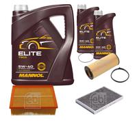 Febi BILSTEIN Controllo Set 7L mannol Elite 5W-40 per . Audi A4