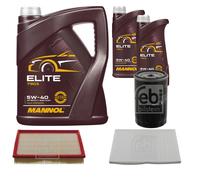 FEBI BILSTEIN Controllo Set 7L MANNOL Elite 5W-40 Per Audi A6 4A C4 2.6