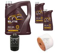 Febi BILSTEIN Controllo Set 7L mannol Elite 5W-40 per . Audi A6 Avant 4G5