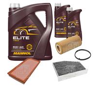 Febi BILSTEIN Controllo Set 7L mannol Elite 5W-40 per Audi di Tt 8J3 2.0