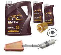 Febi BILSTEIN Controllo Set 7L mannol Elite 5W-40 per BMW X1 E84 sDrive20i