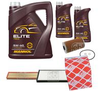 Febi BILSTEIN Controllo Set 7L mannol Elite 5W-40 per Bwm 5er E34