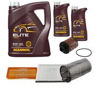 Febi BILSTEIN Controllo Set 7L mannol Elite 5W-40 per Fiat Bravo II 198