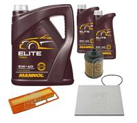FEBI BILSTEIN Controllo Set 7L MANNOL Elite 5W-40 Per Fiat Grande Punto 199