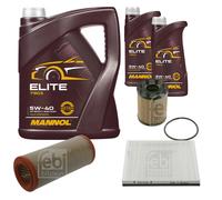 Febi BILSTEIN Controllo Set 7L mannol Elite 5W-40 per Fiat Idea 350_1.9