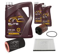 Febi BILSTEIN Controllo Set 7L mannol Elite 5W-40 per Lancia Delta III .844