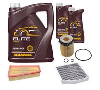 FEBI BILSTEIN Controllo Set 7L MANNOL Elite 5W-40 Per Mercedes-Benz B-Klasse