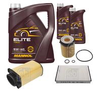 FEBI BILSTEIN Controllo set 7L MANNOL Elite 5W-40 per Mercedes-Benz classe C