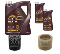 FEBI BILSTEIN Controllo Set 7L MANNOL Elite 5W-40 Per Peugeot Partner Kasten