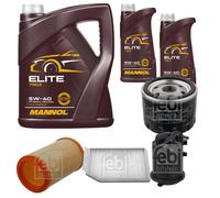 FEBI BILSTEIN Controllo Set 7L MANNOL Elite 5W-40 Per Renault Laguna I
