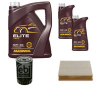 FEBI BILSTEIN Controllo Set 7L MANNOL Elite 5W-40 Per Seat Toledo I 1L 1.9