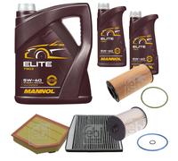 FEBI BILSTEIN Controllo Set 7L MANNOL Elite 5W-40 Per Volvo V70 II SW 2.4 D5