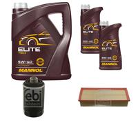 Febi BILSTEIN Controllo Set 7L mannol Elite 5W-40 per VW Golf Di VI 5K1 2.0