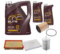 FEBI BILSTEIN Controllo Set 7L MANNOL Elite 5W-40 Per VW Multivan V 7HM