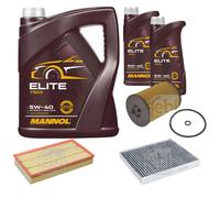 Febi BILSTEIN Controllo Set 7L mannol Elite 5W-40 per VW Tiguan Allspace