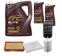 Febi BILSTEIN Controllo Set 7L mannol Elite 5W-40 per VW Transporter V Autobus