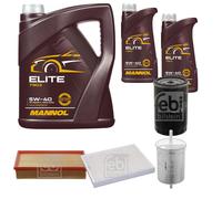 Febi BILSTEIN Controllo Set 7L mannol Elite 5W-40 per VW Transporter V, Autobus