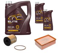 Febi BILSTEIN Controllo Set 7L mannol Elite Di 5W-40 per Peugeot 307 Break