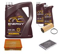 Febi BILSTEIN Controllo Set 7L mannol Energia 5W-30 per Audi A4 Cabriolet