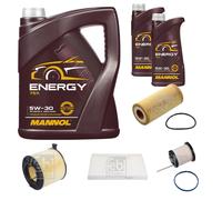 Febi BILSTEIN Controllo Set 7L mannol Energia 5W-30 per Audi A5 Cabriolet F57