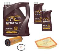 Febi BILSTEIN Controllo Set 7L mannol Energia 5W-30 per BMW 7er G11 G12