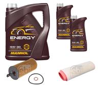 Febi BILSTEIN Controllo Set 7L mannol Energia 5W-30 per Bwm 3er Touring
