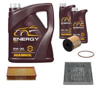 Febi BILSTEIN Controllo Set 7L mannol Energia 5W-30 per Ford Fuoco