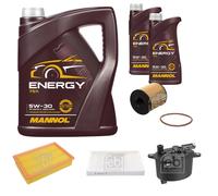 Febi BILSTEIN Controllo Set 7L mannol Energia 5W-30 per Land Citroën-rover
