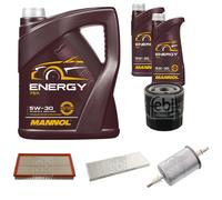 Febi BILSTEIN Controllo Set 7L mannol Energia 5W-30 per Opel Vectra (B