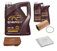 Febi BILSTEIN Controllo Set 7L mannol Energia 5W-30 per Volvo XC90 Ho 275
