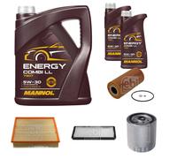 FEBI BILSTEIN Controllo set 7L MANNOL Energia Combi LL 5W-30 per Mercedes