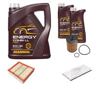 FEBI BILSTEIN Controllo set 7L MANNOL Energia Combi LL 5W-30 per Mercedes