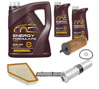 FEBI BILSTEIN Controllo set 7L MANNOL Energia Formula PD 5W-40 per BMW X 1 E84