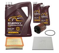 FEBI BILSTEIN Controllo set 7L MANNOL Energia Formule PD 5W-40 per Opel Combo