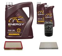 FEBI BILSTEIN Controllo Set 7L MANNOL Energy 5W-30 Per Audi A6 4A C4 2.6