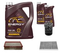 FEBI BILSTEIN Controllo Set 7L MANNOL Energy 5W-30 Per Audi A6 4B C5 1.9