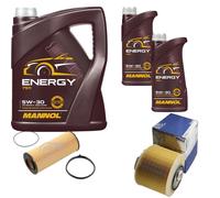 FEBI BILSTEIN Controllo Set 7L MANNOL Energy 5W-30 Per Audi A6 4F2 C6 2.4