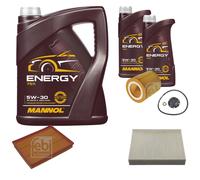 FEBI BILSTEIN Controllo Set 7L MANNOL Energy 5W-30 Per BMW 3 Serie F30 F80