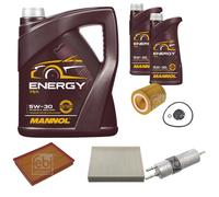 FEBI BILSTEIN Controllo Set 7L MANNOL Energy 5W-30 Per BMW 3 Serie F30 F80
