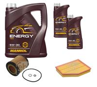 FEBI BILSTEIN Controllo Set 7L MANNOL Energy 5W-30 Per BMW 5 Serie E60 523I