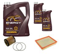 FEBI BILSTEIN Controllo Set 7L MANNOL Energy 5W-30 Per Cadillac BLS