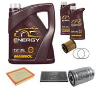 FEBI BILSTEIN Controllo Set 7L MANNOL Energy 5W-30 per Cadillac BLS Wagon