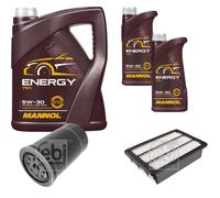 FEBI BILSTEIN Controllo Set 7L MANNOL Energy 5W-30 Per Hyundai Santa Fé II