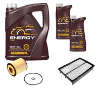 FEBI BILSTEIN Controllo Set 7L MANNOL Energy 5W-30 Per Mazda 5 CR19 2.0