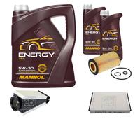 FEBI BILSTEIN Controllo Set 7L MANNOL Energy 5W-30 Per Mercedes-Benz GLC
